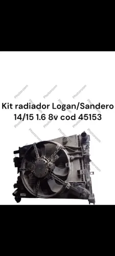Kit radiador Sandero Logan 