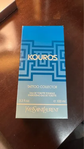 Perfume Kouros Tattoo Collector Yves Saint Laurent novo