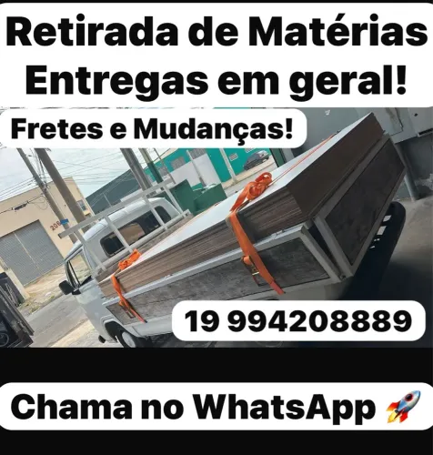 ? Fretes, Carretos, Mudanças, Entregas e Remoção de Entulho ?
