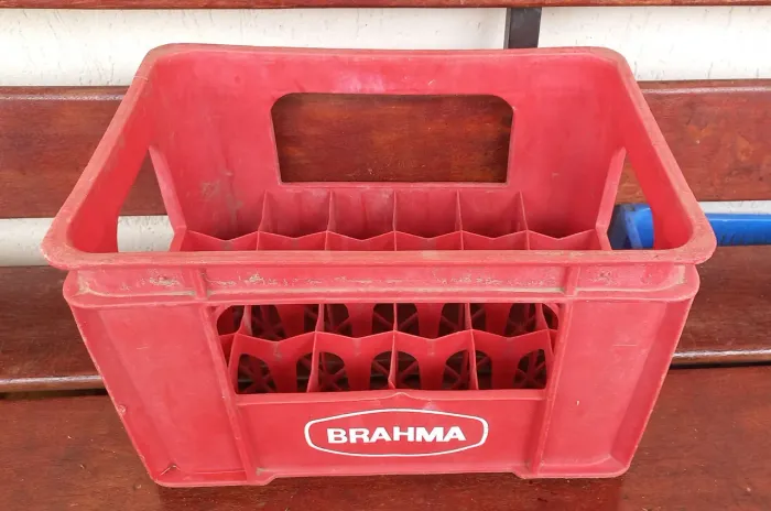 Engradado refrigerante Brahma antigo antiguidade decoração enfeite coleção bar restaurante