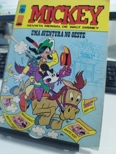 Revista Mickey # 340  - Uma Aventura no Oeste
