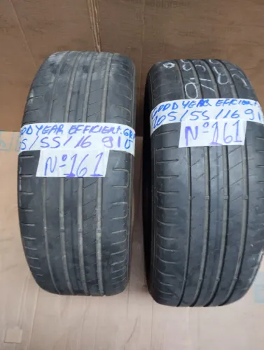 2 Pneus Goodyear Eficientgrip 205 55 16 91V