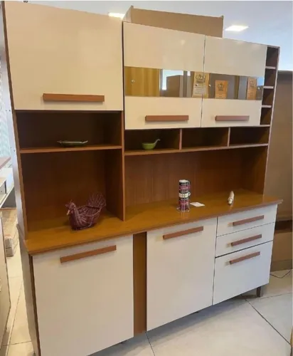 Armário de Cozinha Novo Off White 