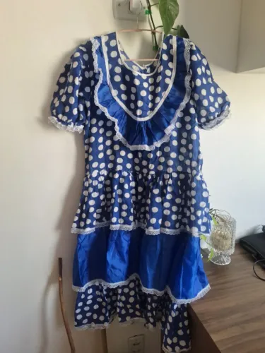 Vestido junino adulto