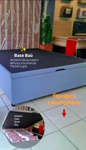 Base box baú o seu Guarda roupa agora vai ter espaço Solteirão Casal Queen e king .! 