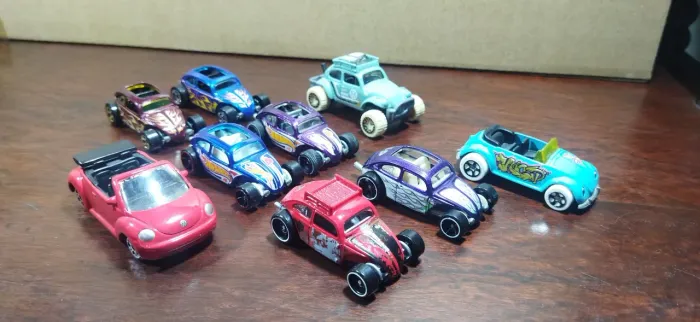 Lote Hot Wheels Fusca