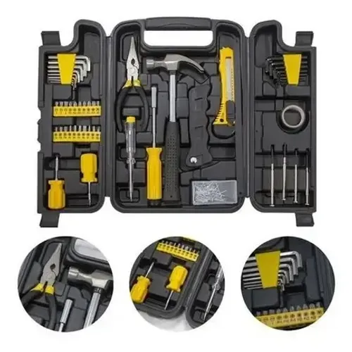 Kit Ferramentas C/200 Pçs Linha Profissional 05456 Titanium