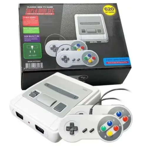 Mini Console Super Nintendo 620 Jogos (3x sem juros)