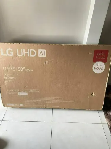 Smart TV LG 50 Polegadas 4K Nova Lacrada