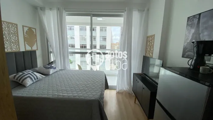 Studio a venda, novo, mobiliado, 01 dormitório - Centro, Curitiba/PR