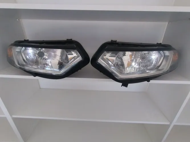par de farol da Ecosport 2014/2015/2016 com led