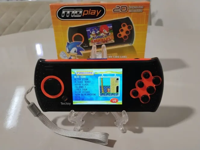 Console MD play Tectoy Leia descrição 