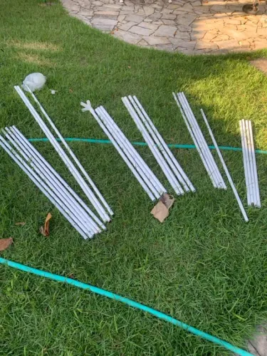 Estrutura para Gazebo só a ferragem e alguns encaixes