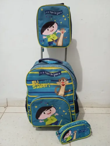 Kit de mochila de rodinhas