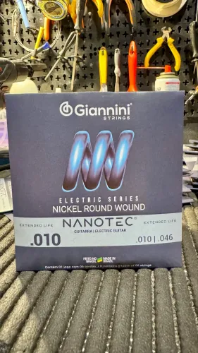 Encordoamento 010 Nanotec pra guitarra