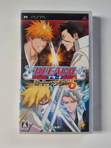 Jogo Bleach Heat 6 psp original japonês