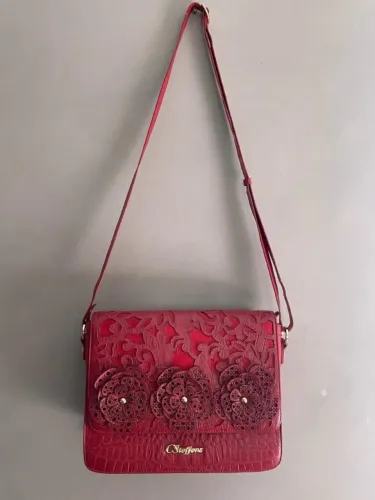 Bolsa Carmen Steffens em couro - Linda!