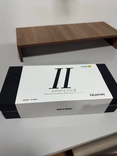 Pedaleira Hotone Ampero II MP-350 c/ pedal de expressão