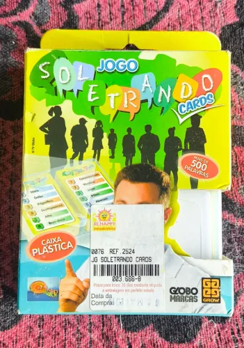 Jogo Soletrando Cards Grow