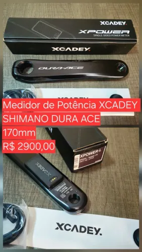 Medidor de potência dura ace r9200 170mm