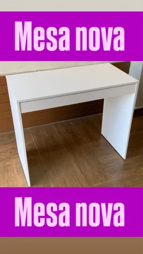 Mesa nova na promoção 