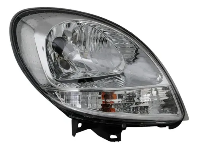 Farol Direito Kangoo 2009 A 2017 Cromado Pisca Cristal Novo Direito/passageiro