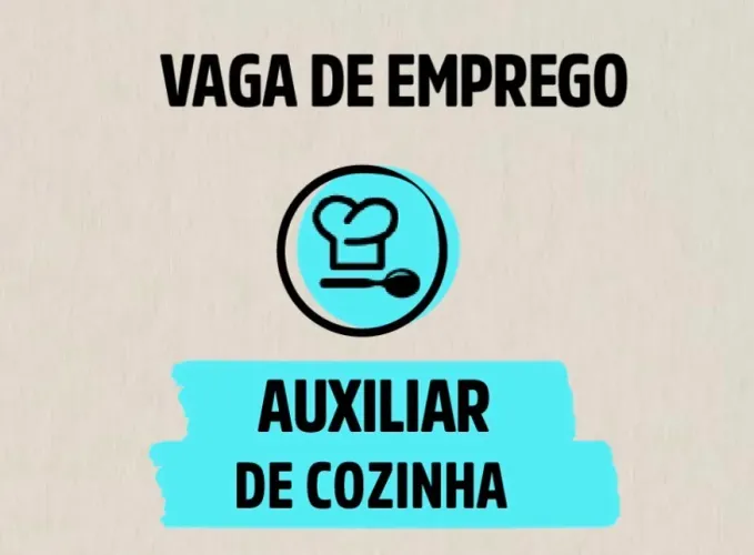 Aux. Cozinha (vaga feminina)