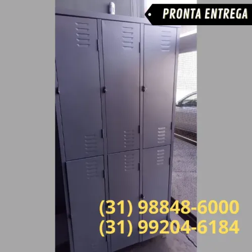Roupeiro de aço vestiário 
