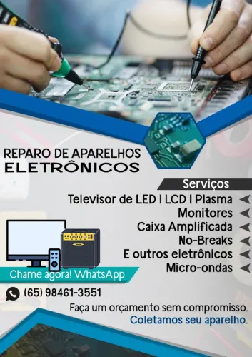 Assistência técnica de eletrônica