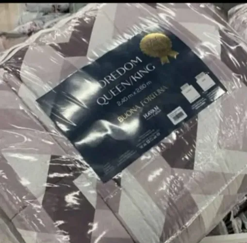 Edredom Queen/ King 100% algodão