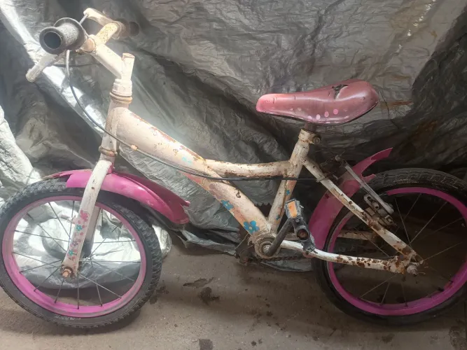 Duas bicicletas infantil, 50,00 aro de ferro e pneus otimo