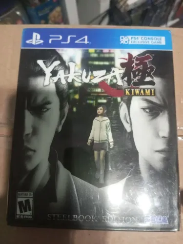 Yakuza Kiwami Steelbook Edition jogo PS4 game Playstation 4