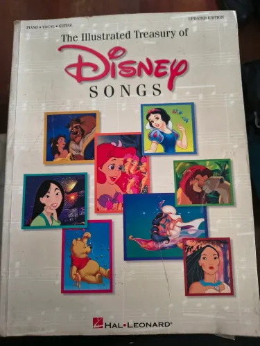 Livro de partituras Disney