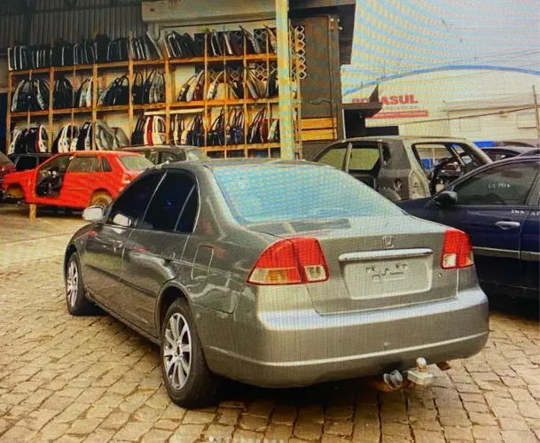 Sucata Honda Civic LX 2001 (em peças)