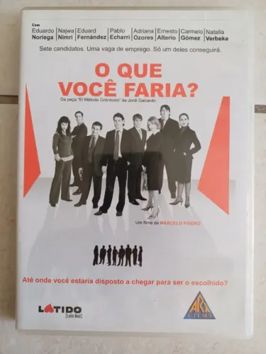 O que voce faria? DVD seminovo