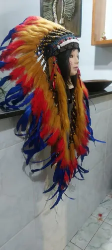 Cocar Cacique modelo americano