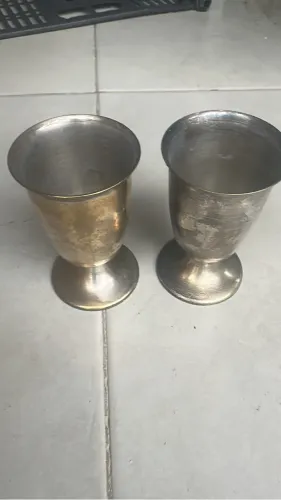 Cálice De Metal Antigo 