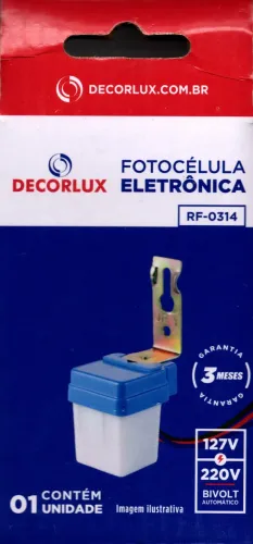Fotocélula eletrônica RF-0314