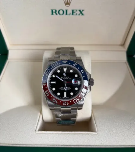 Relógio Rolex GMT-Master II Pepsi Clean