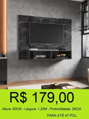 Painel com nichos - A pronta entrega com parcelamento S/JUROS