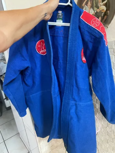 CASACO KIMONO GRACE BARRA - ATLETA PROFISSIONAL 