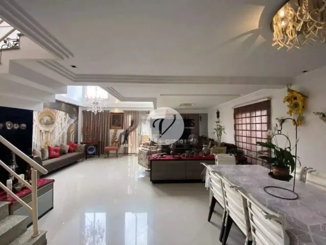 Cobertura Duplex de Alto Padrão com Piscina Privativa  467m²  Jardim, Santo André