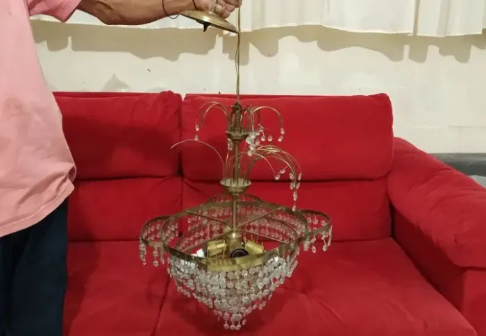 Lustre Suspenso para 5 Lâmpadas