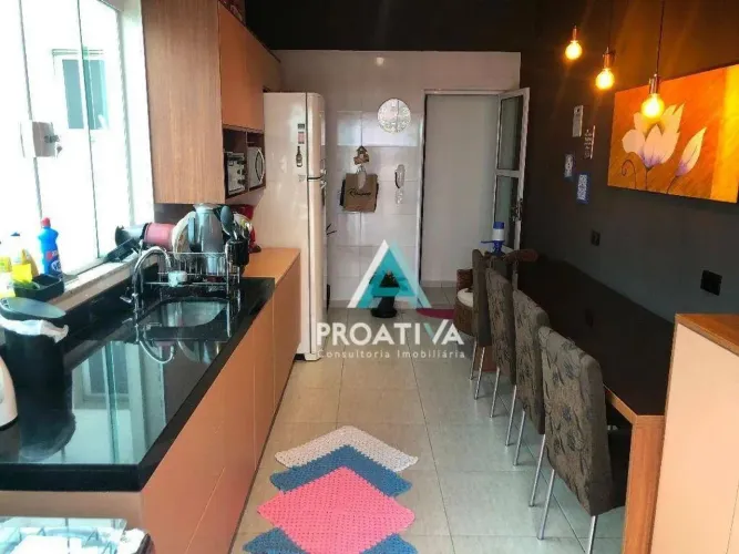Cobertura à venda, 105 m² por R$ 560.000,09 - Campestre - Santo André/SP