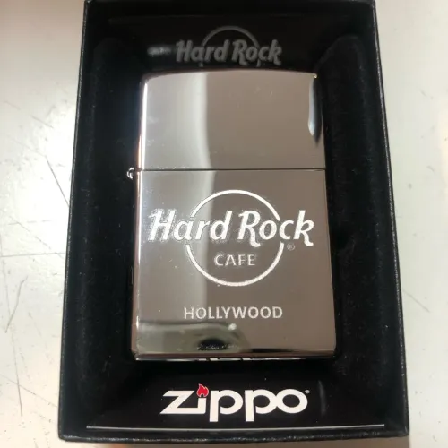Isqueiro Zippo Original Hard Rock Hollywood - A prova de Vento