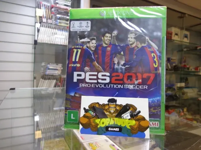 Jogo PES 2017 Xbox One Novo Lacrado 