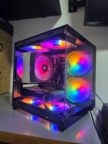 Pc Gamer RX 7600 - Ryzen 5 5500 - Ssd - 16gb - NAO FAÇO TROCAS