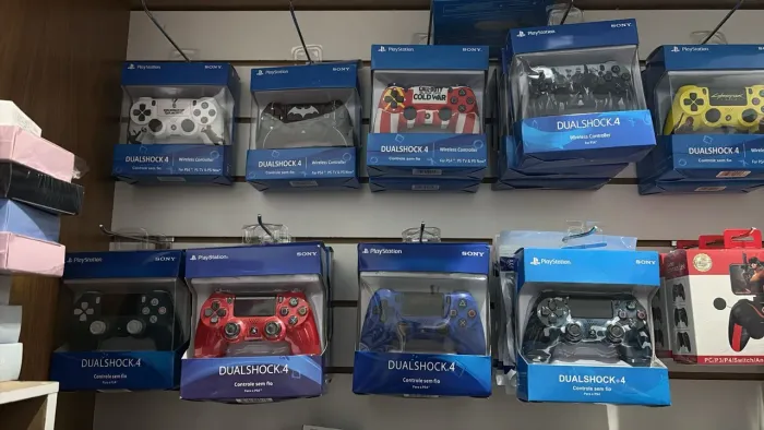 Controle ps4 diversas cores dual