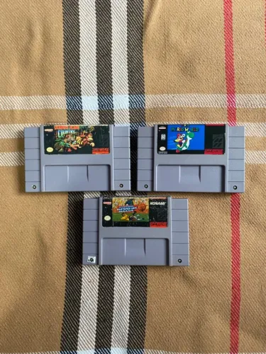 Lote Jogos Super Nintendo Originais (detalhes na descrição)