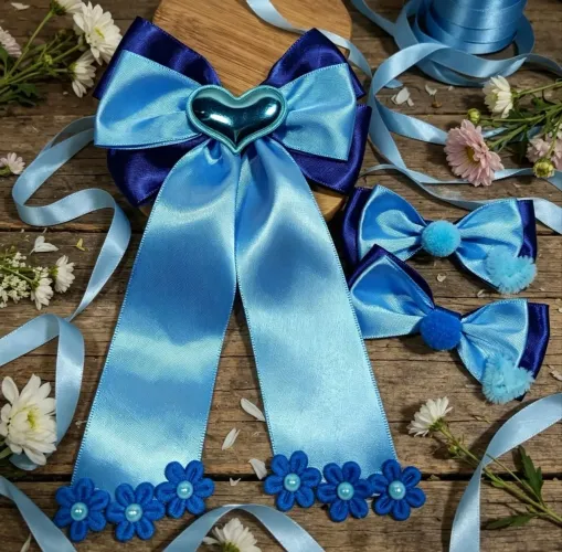 Kit com 3 Laços Personalizados - Delicadeza que combina com cada estilo ?